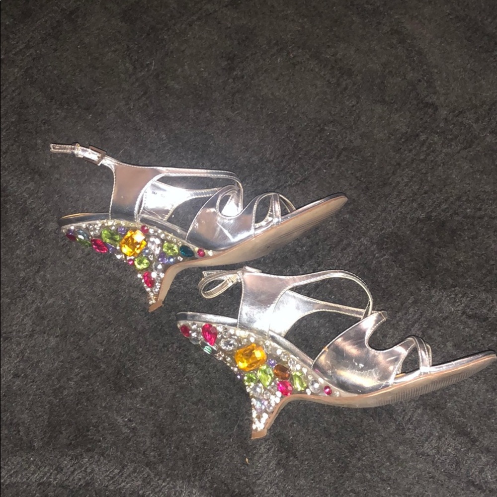 Beautiful unique stoned heels